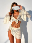 Romy-Lace Wrap Set