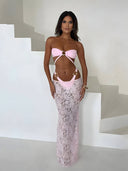 Lina-Lace Maxi Set