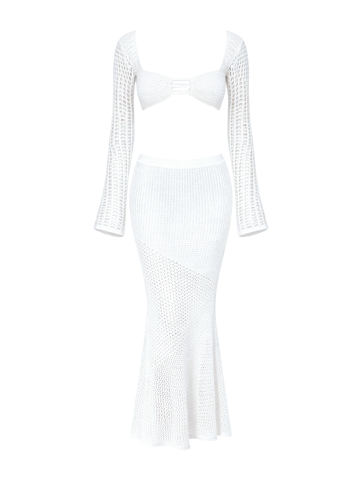 Roxy–Crochet Skirt Set