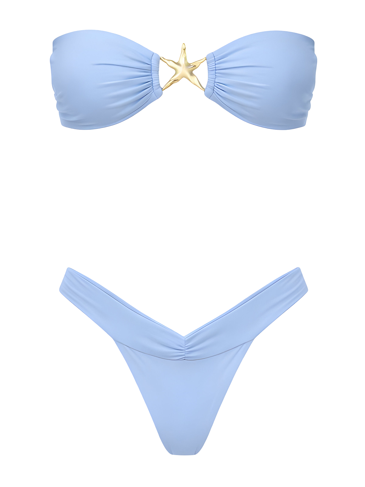 Alina-Twist Floral Bikini