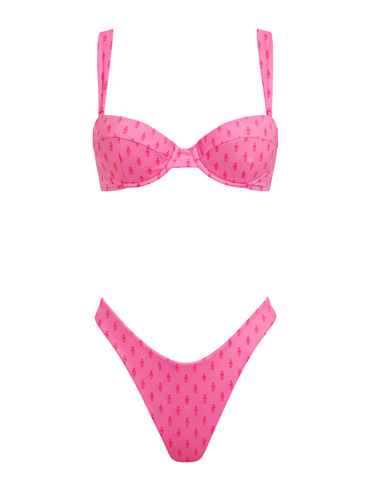 Gigi-Pink Lift Bikini