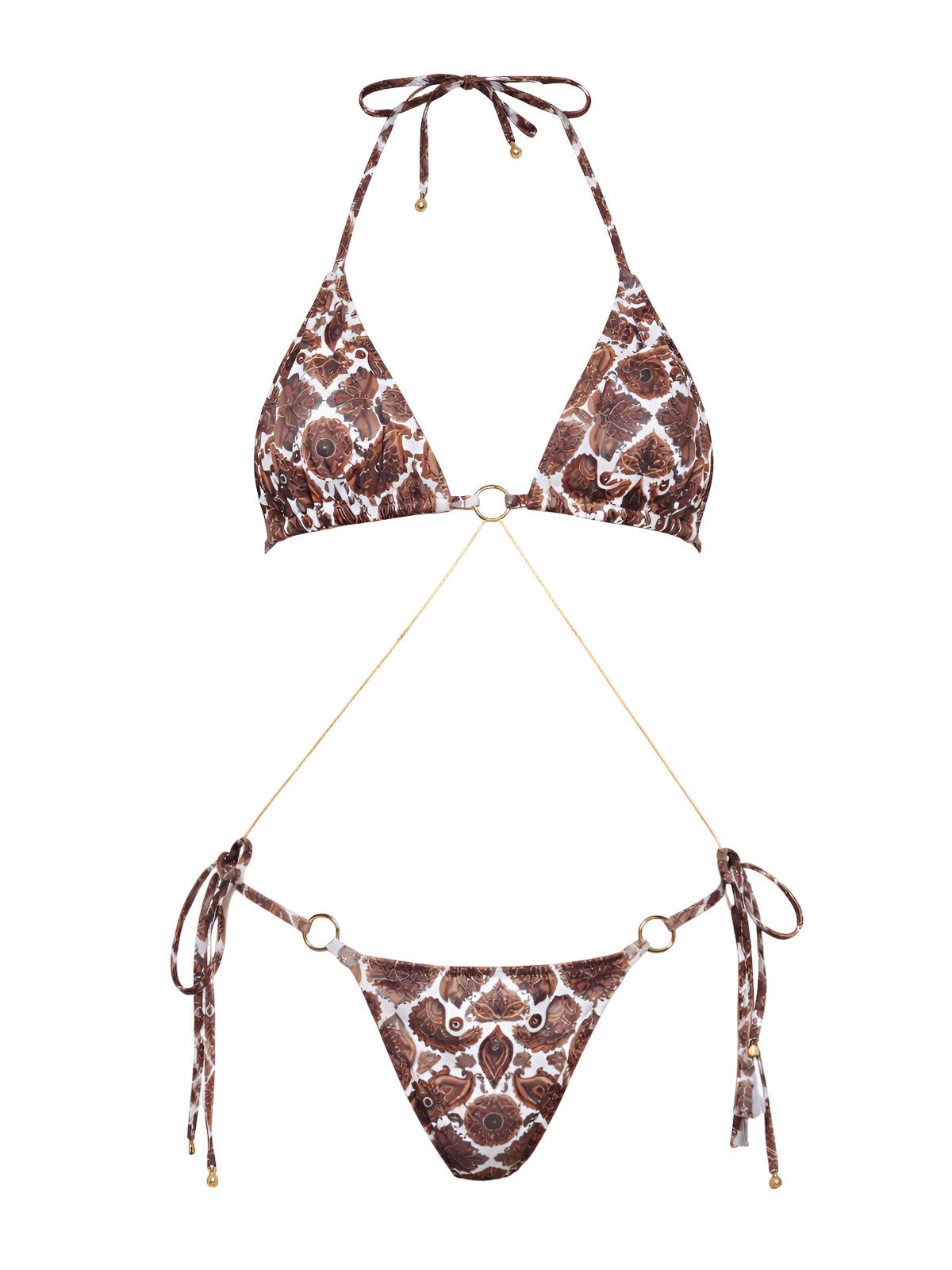 Gia-Wild Print Bikini