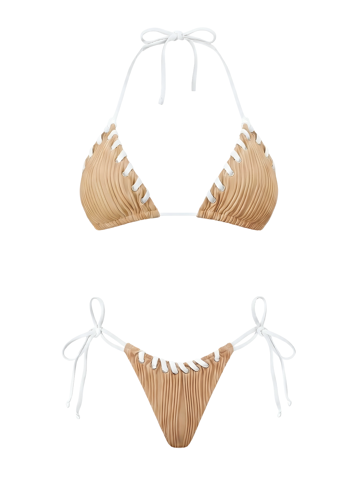 Avery-Textured Bikini
