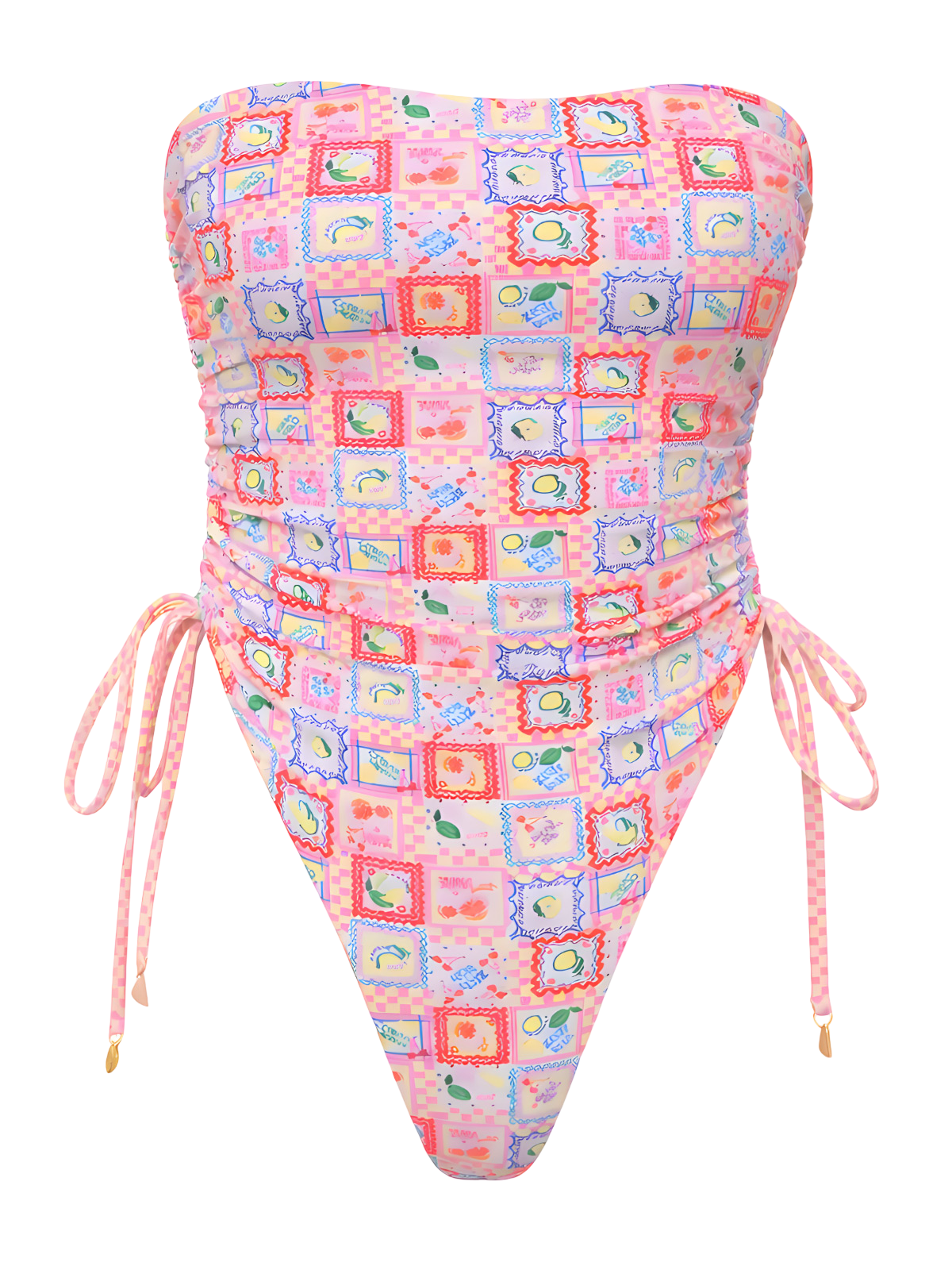 Elin-Patch Print Suit