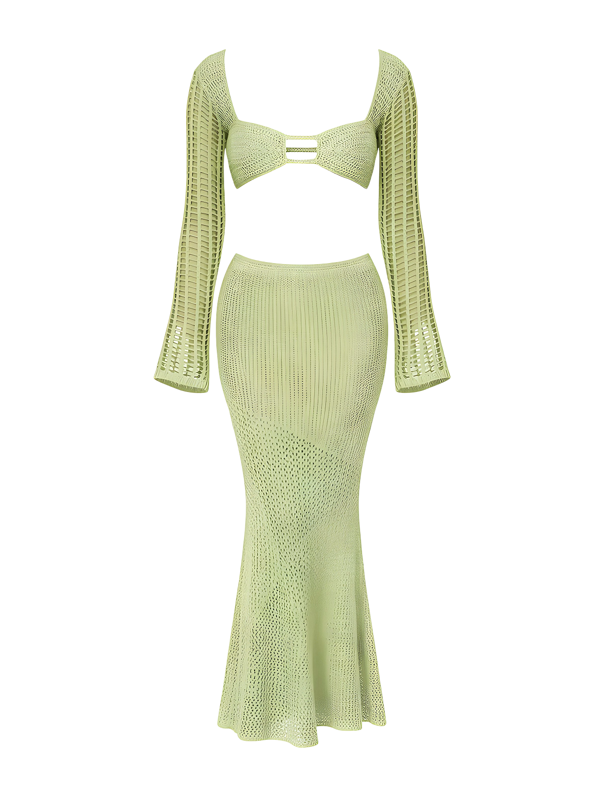 Roxy–Crochet Skirt Set