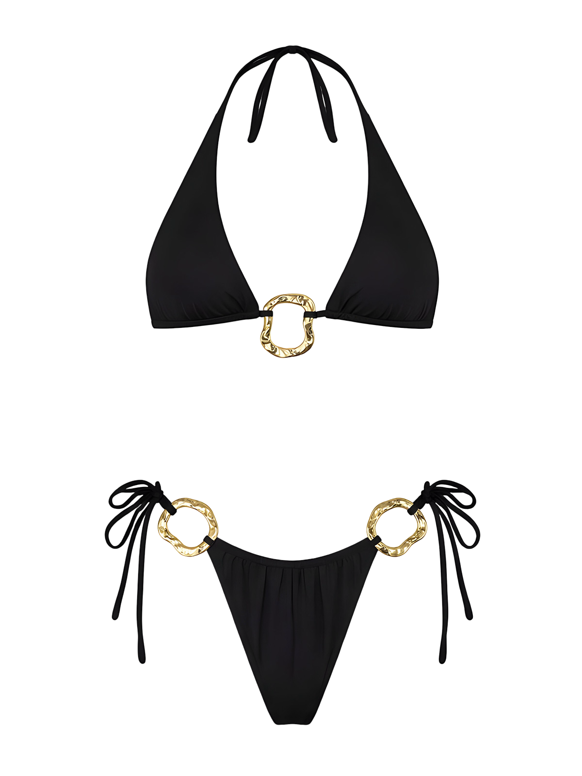 Ruby-Gold Ring Bikini