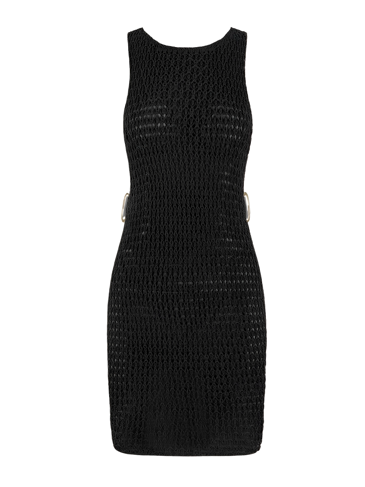 Nora–Crochet Mini Dress