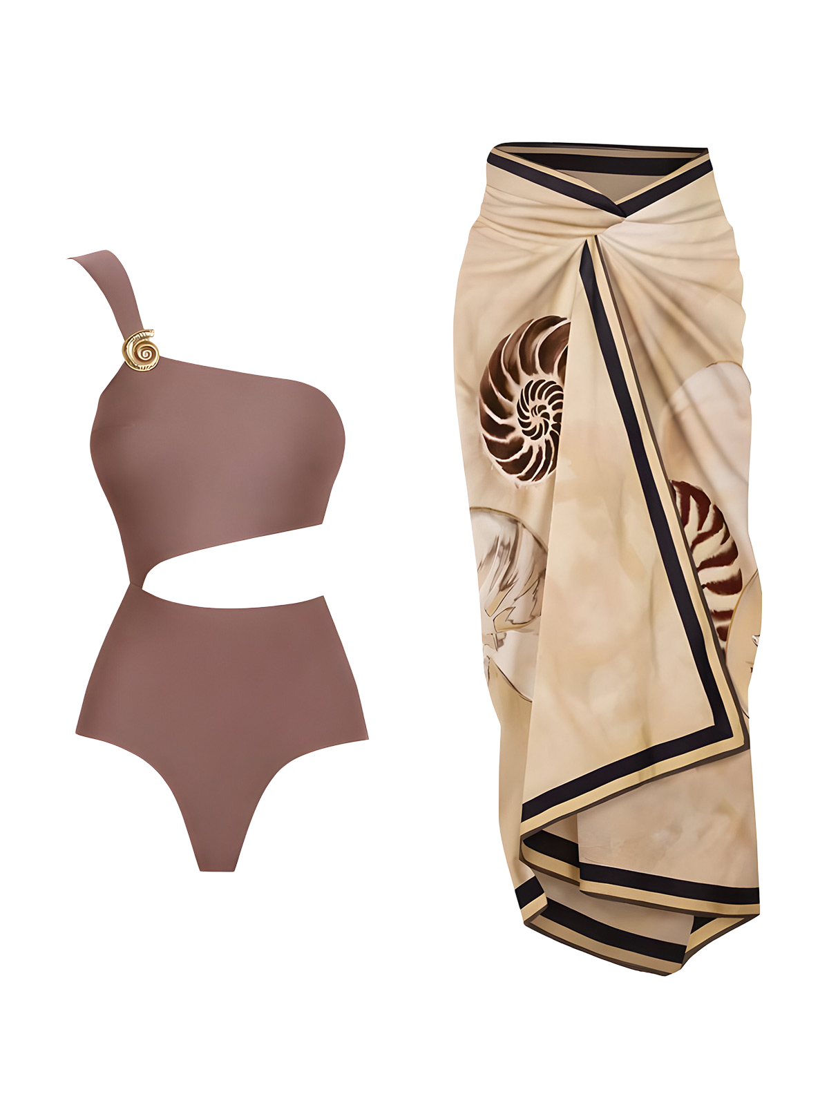 Elle-Sculpt Wrap Dress