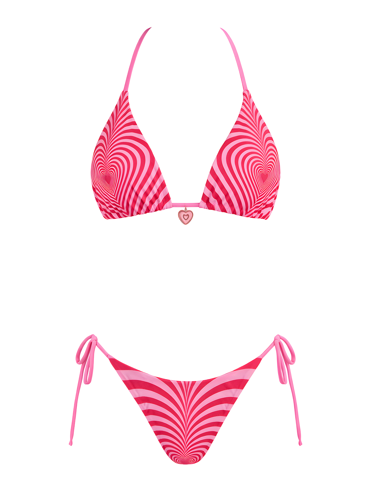Mila-Swirl Heart Bikini