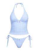 Summer Floral Halter Bikini.