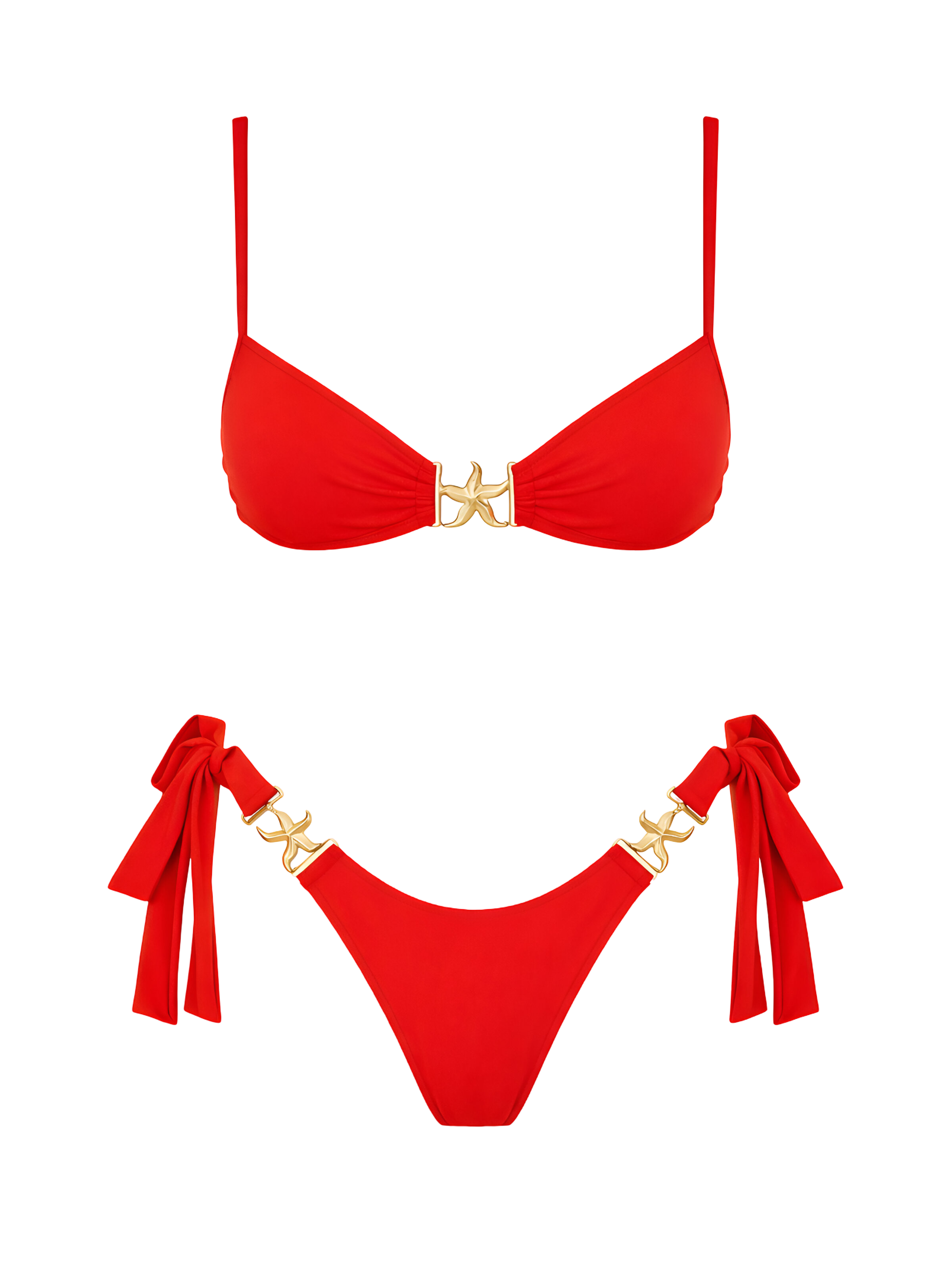Tina–Luxe Tie Bikini