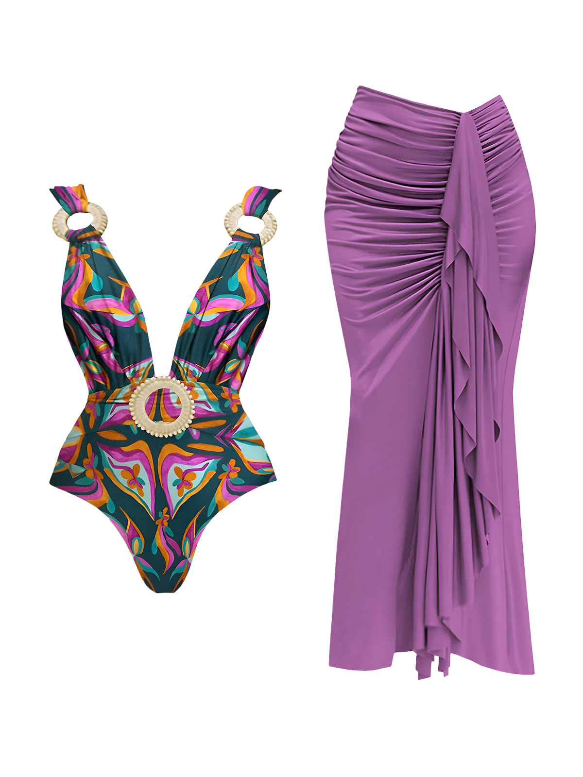 Elle-Sculpt Wrap Dress