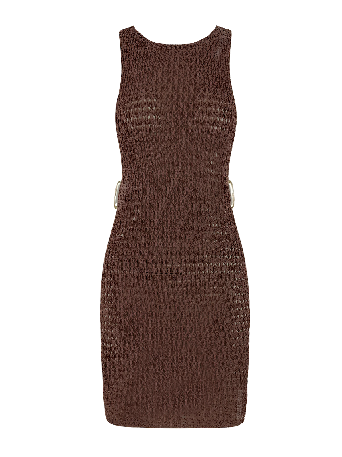 Nora–Crochet Mini Dress