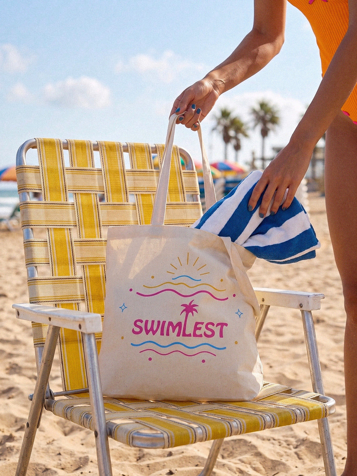 Swimlest Tote Bag