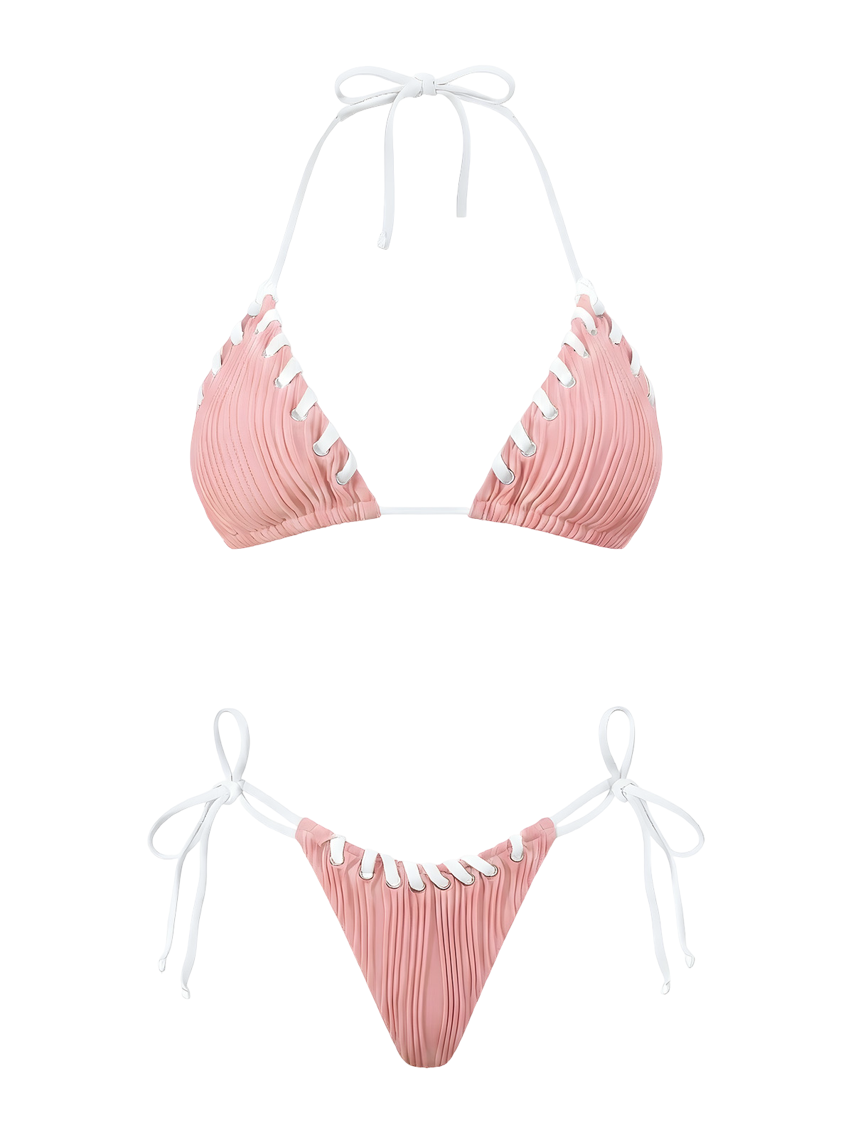 Avery-Textured Bikini