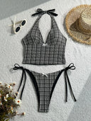 Summer Floral Halter Bikini