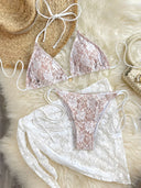 Raya-Lace Wrap Set