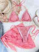 Raya-Lace Wrap Set