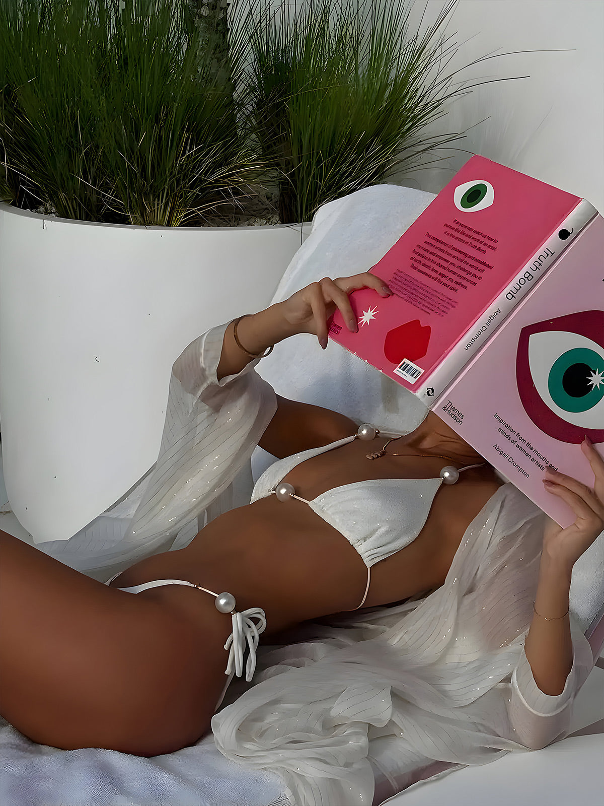 Esme-Pearl Trim Bikini