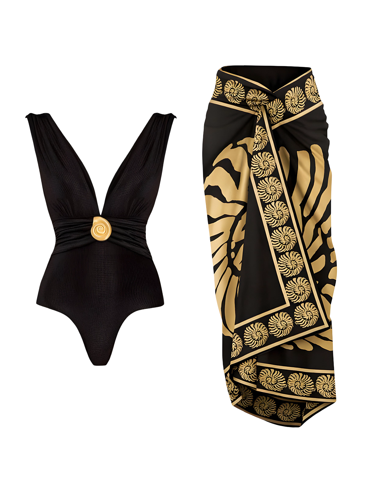 Elle-Sculpt Wrap Dress