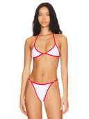 Lena-Red Trim Bikini