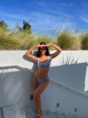 Céline-Blue Petal Bikini