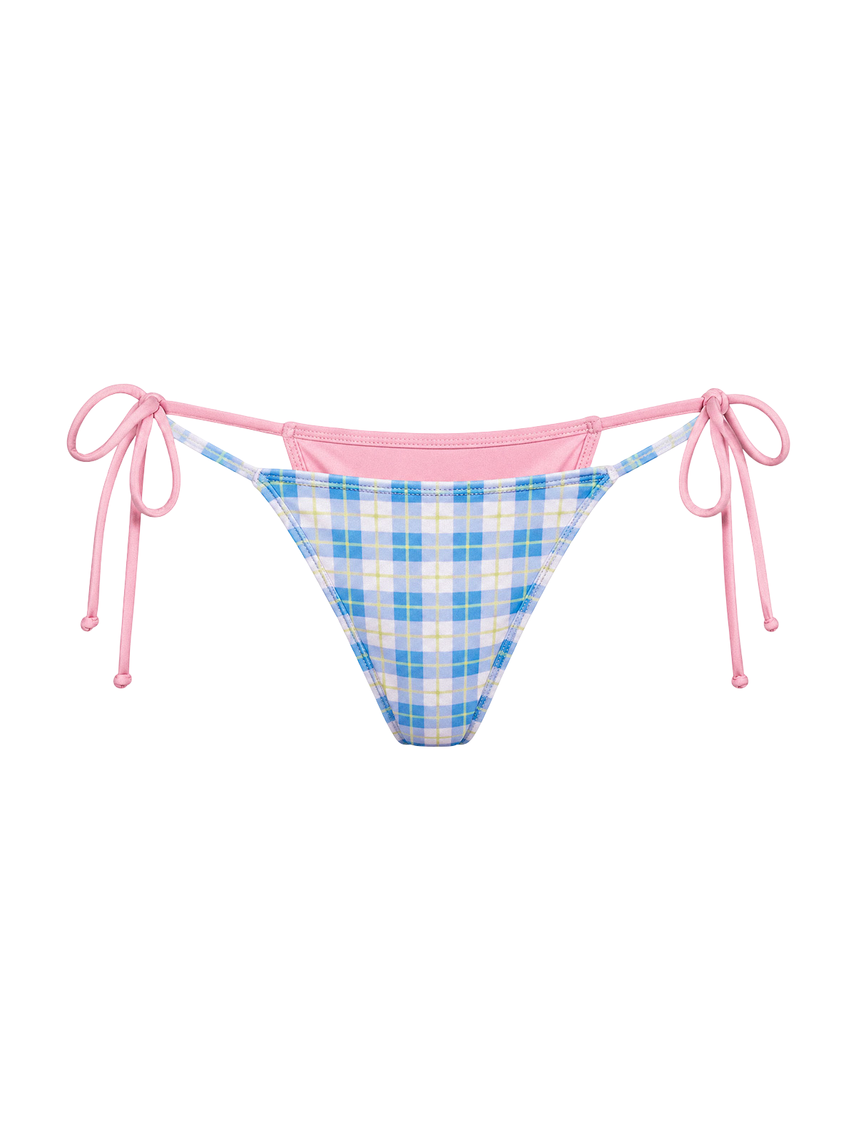 Lyra-Plaid Halter Bottom